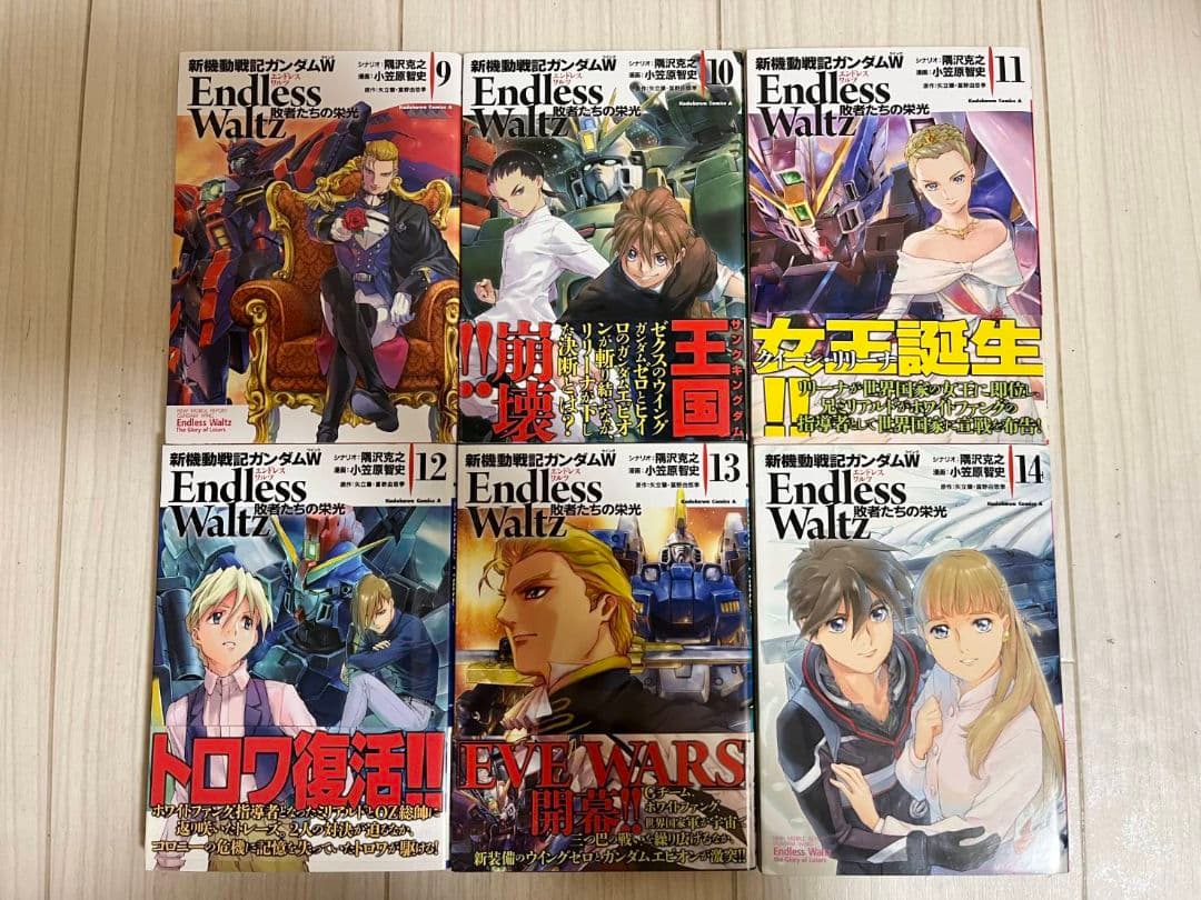 新機動戦記ガンダムWエンドレスワルツ敗者たちの栄光　全巻セット　1巻～14巻