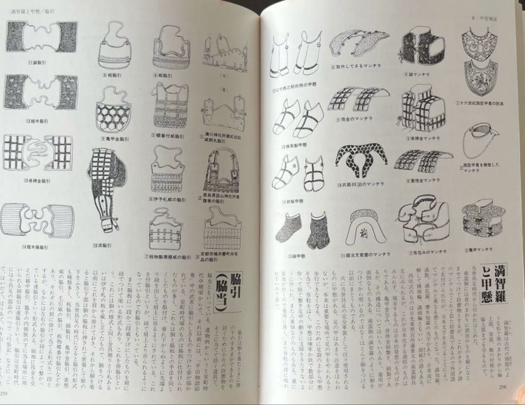 “初版本” 図録日本の甲冑 武具事典　笹間良彦　柏書房株式会社
