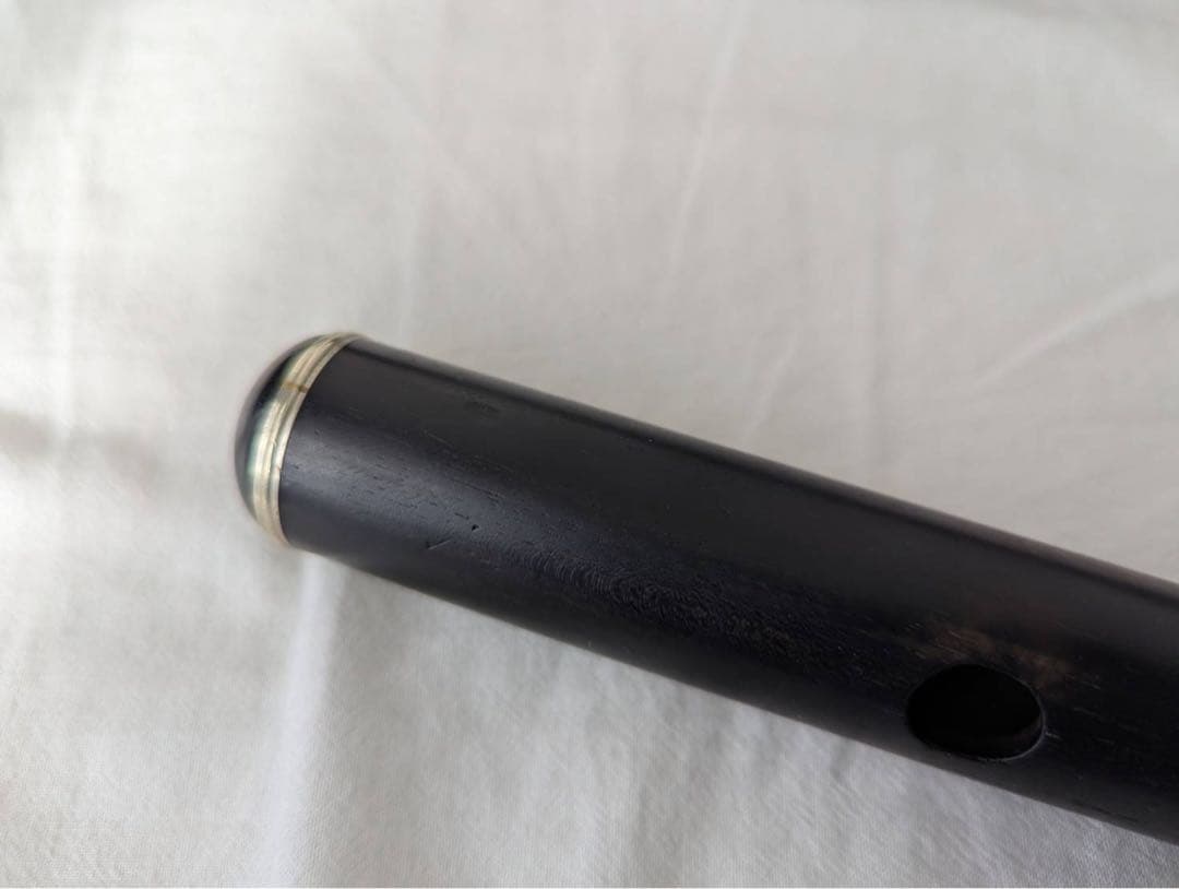 木製フルート ケース　キー付き