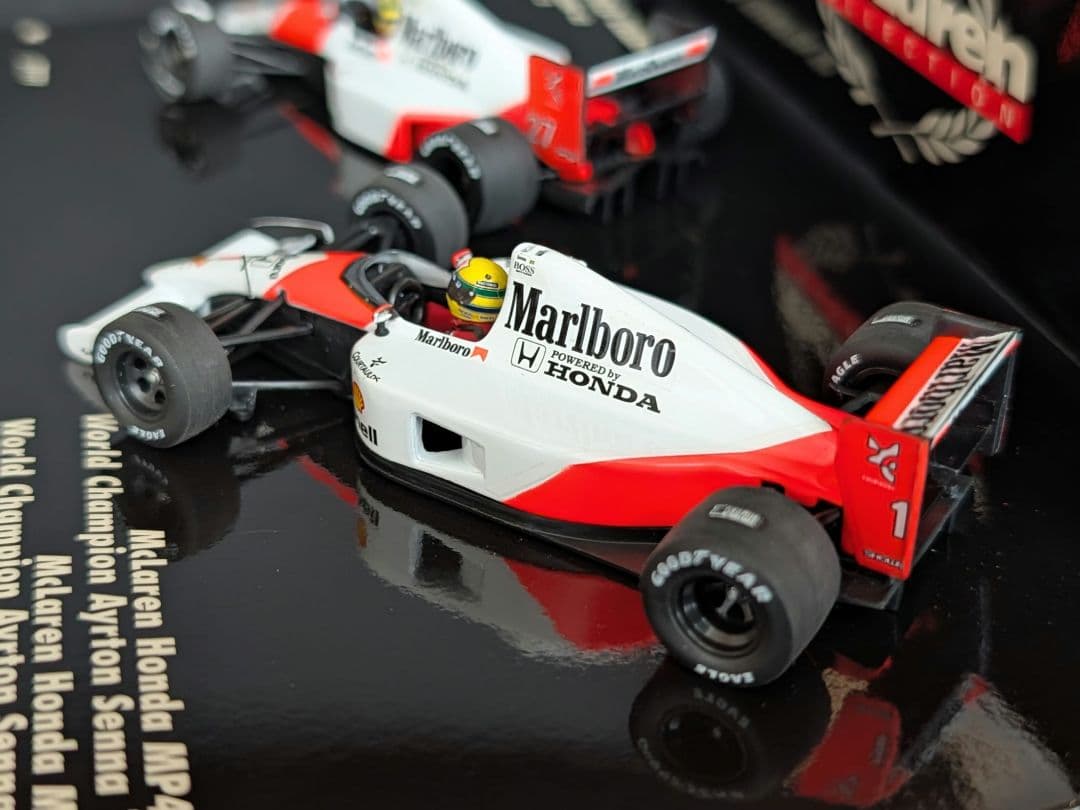 ミニチャンプス 1/43 マクラーレンMP4/5B・MP4/6 マルボロVer.