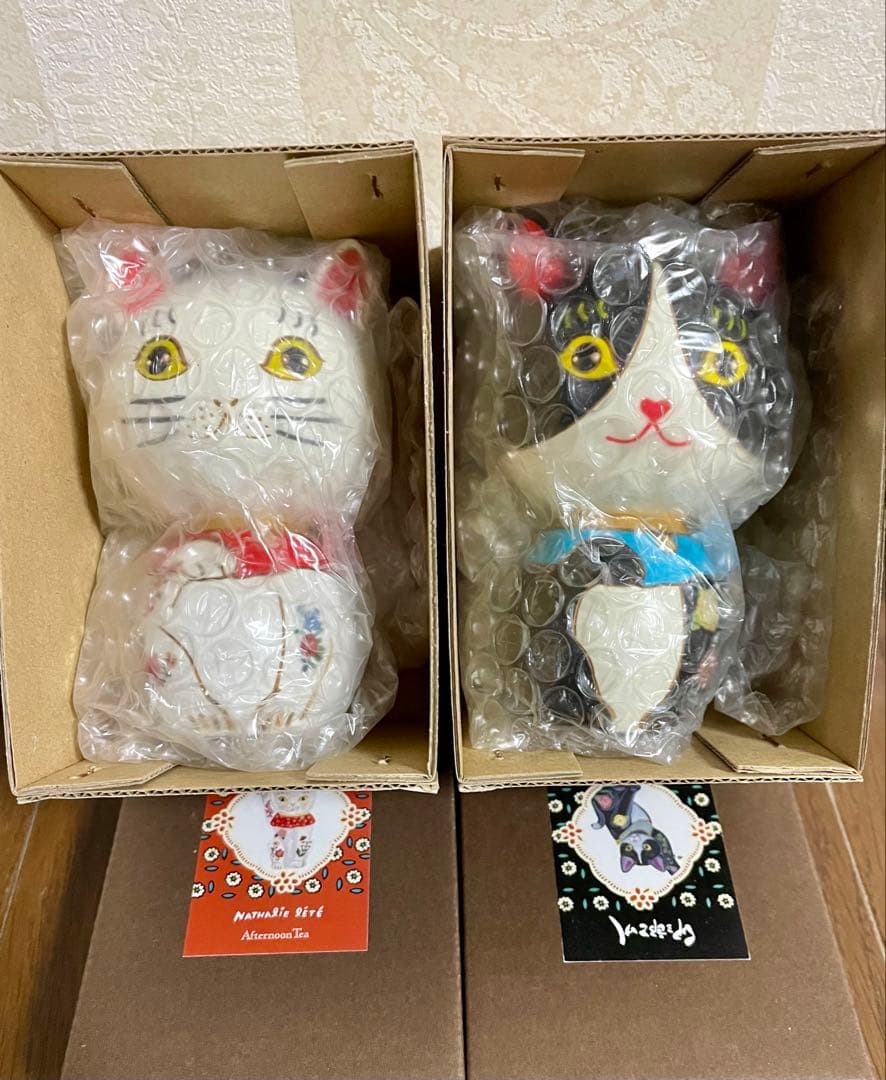 新品未使用　アフタヌーンティー　ナタリー・レテ卯三郎コラボこけし