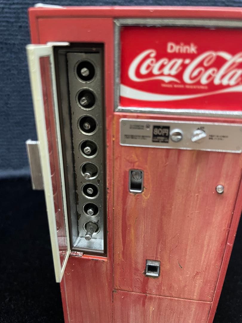 1/12スケール 瓶ジュース 　コーラ　レトロ自販機 　完成品