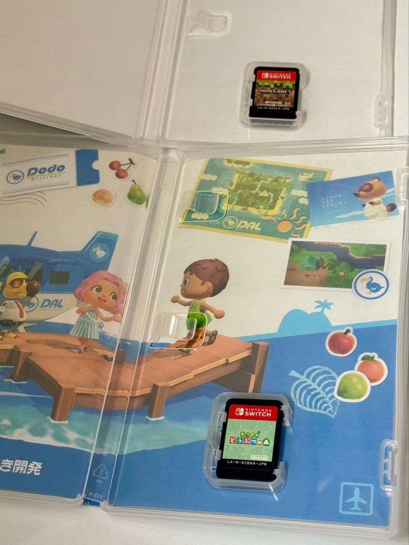 Switch ジョイコン4個　「どうぶつの森」「マイクラ」セット　即日発送