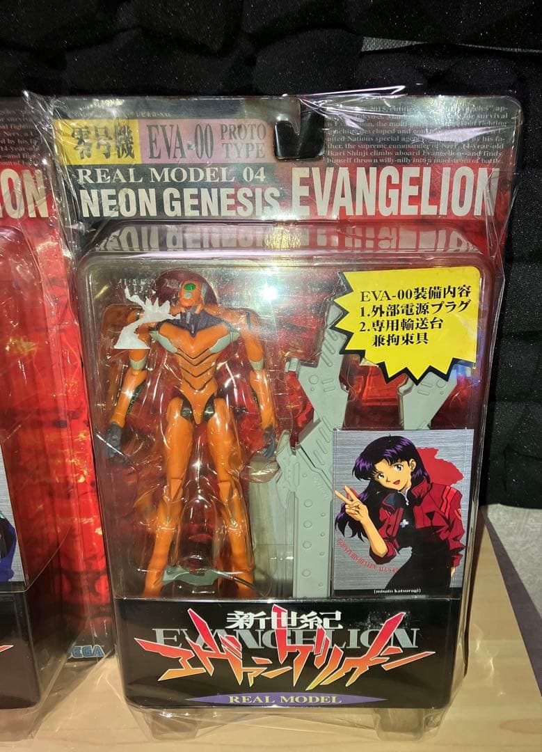 希少　未開封　当時物　新世紀エヴァンゲリオン リアルモデル フィギュア　4個