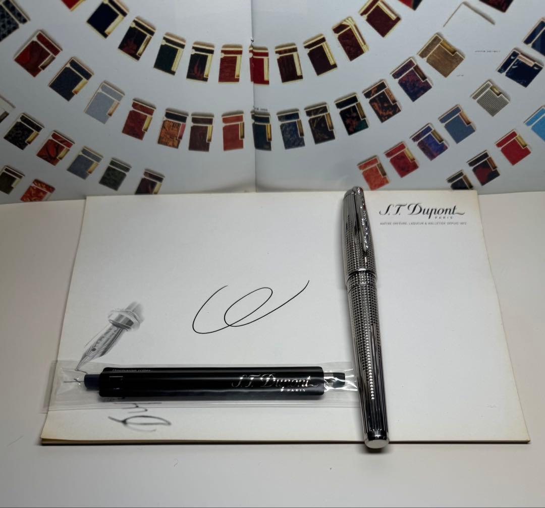 デュポンボールペン。世界限定1952個。ダイヤモンドドロップス。天然ダイヤモンド