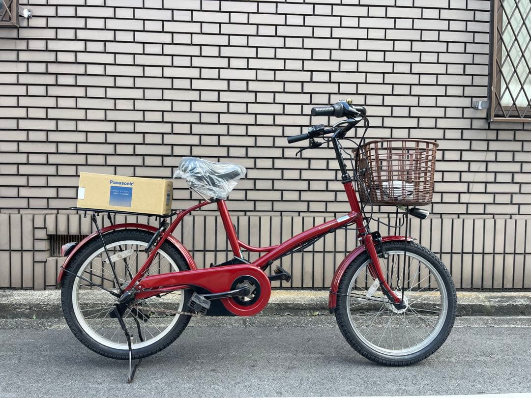 新品バッテリー8.9ahミニパナソニック電動アシスト自転車