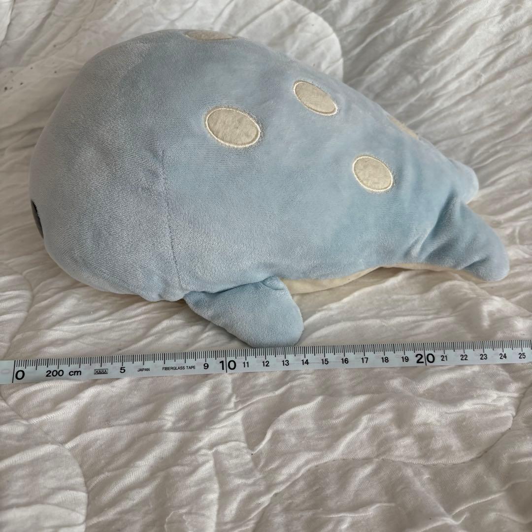 希少　まめゴマ　水色(あまゴマ) ぬいぐるみ