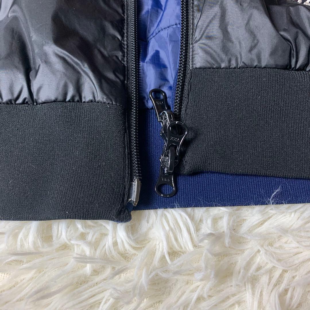 パーリーゲイツ 4WAY リバーシブル ジャケット 黒 ネイビー サイズ2