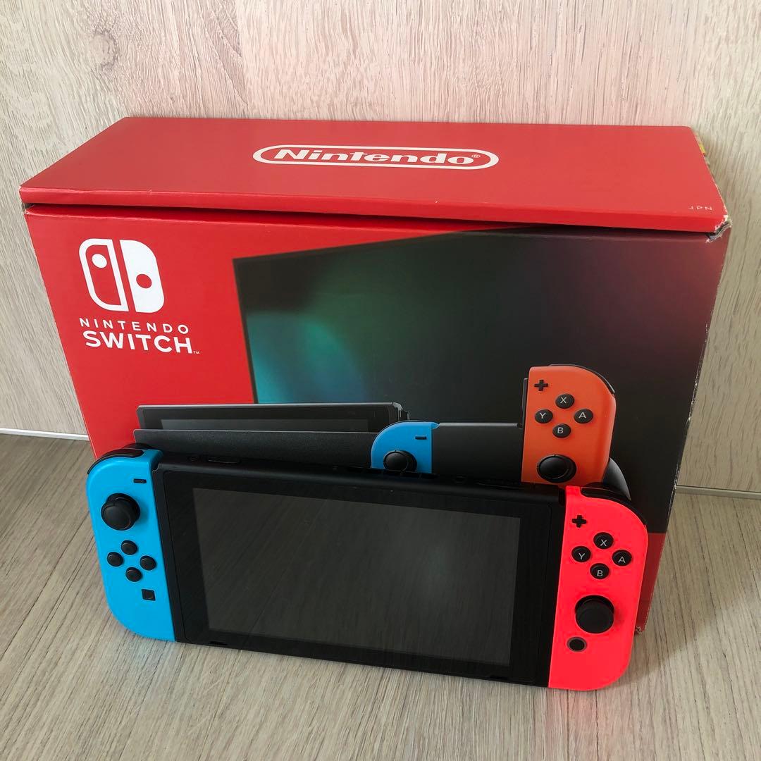 2024年製 Nintendo Switch 本体 ネオンレッド ネオンブルー