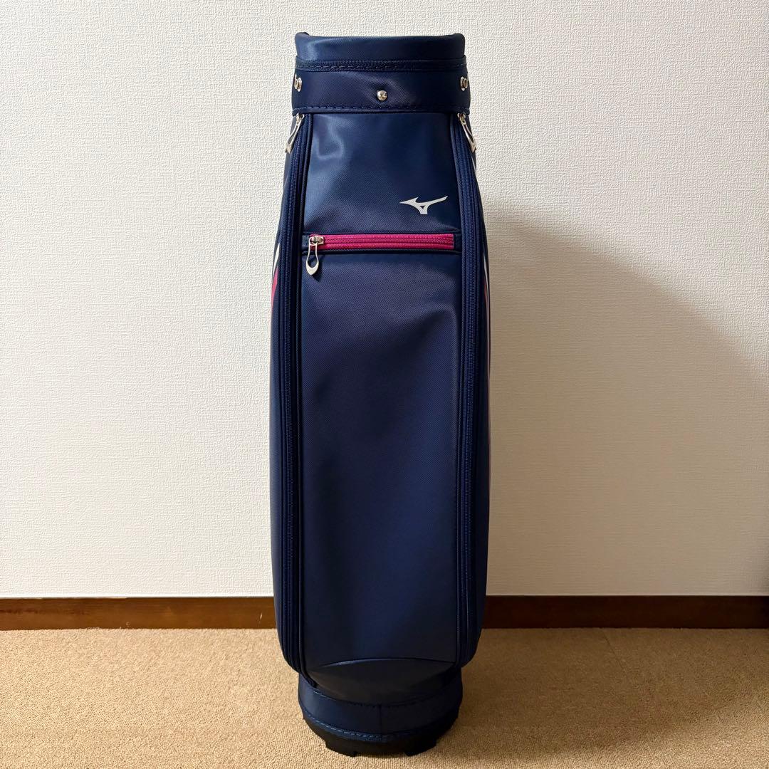 ミズノ キャディバッグ レディース ネイビー