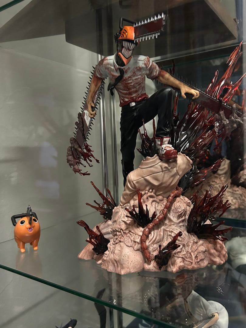 叶*多様 渋谷スクランブル チェンソーマン 1/7 スケール　フィギュア　開封済