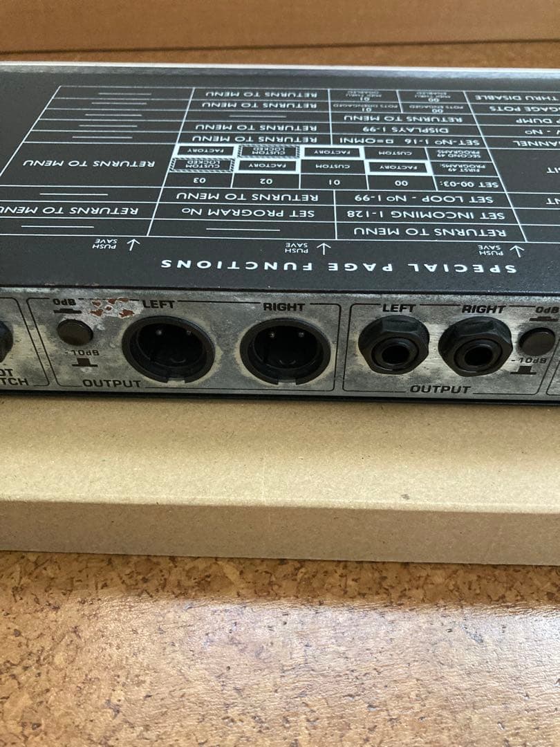 ギター TECH21-NYC SANSAMP PSA-1