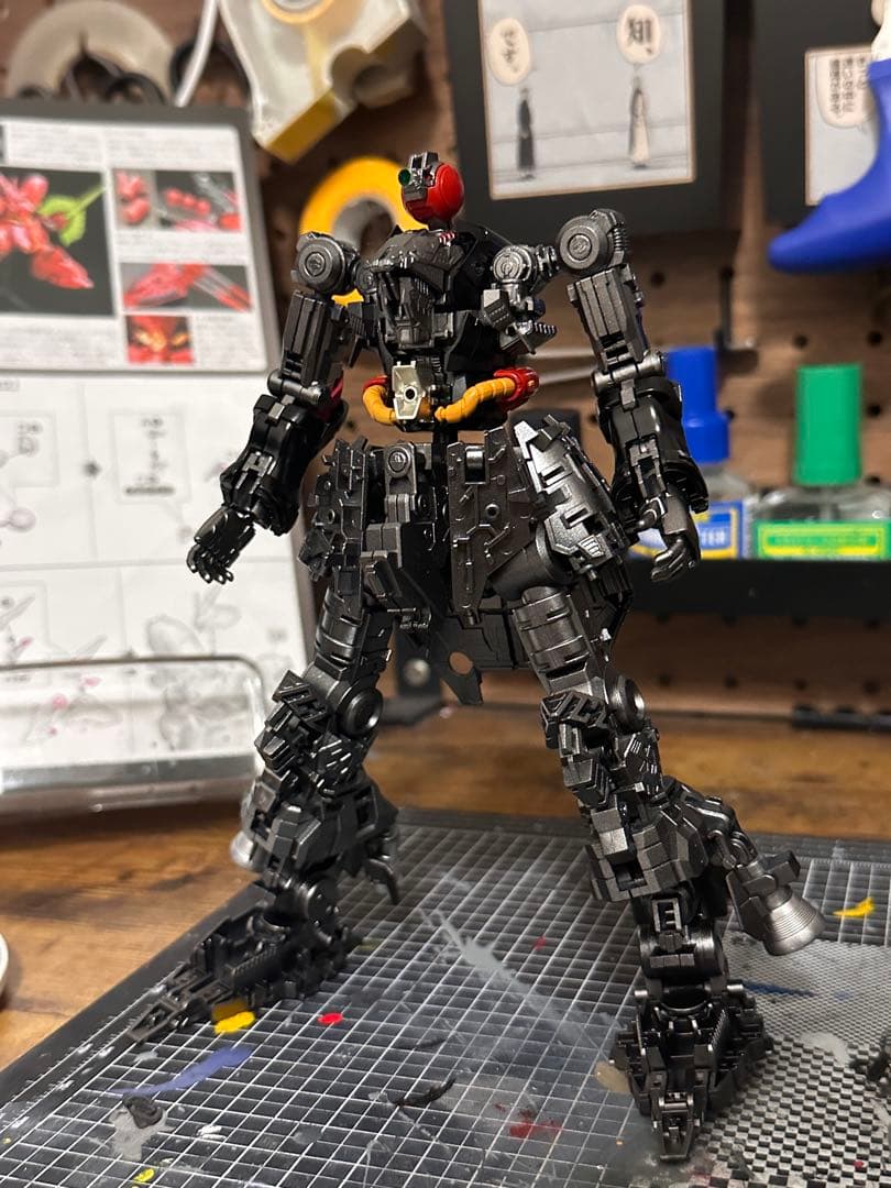 ガンプラ RG 全塗装完成品 サザビー 小改造