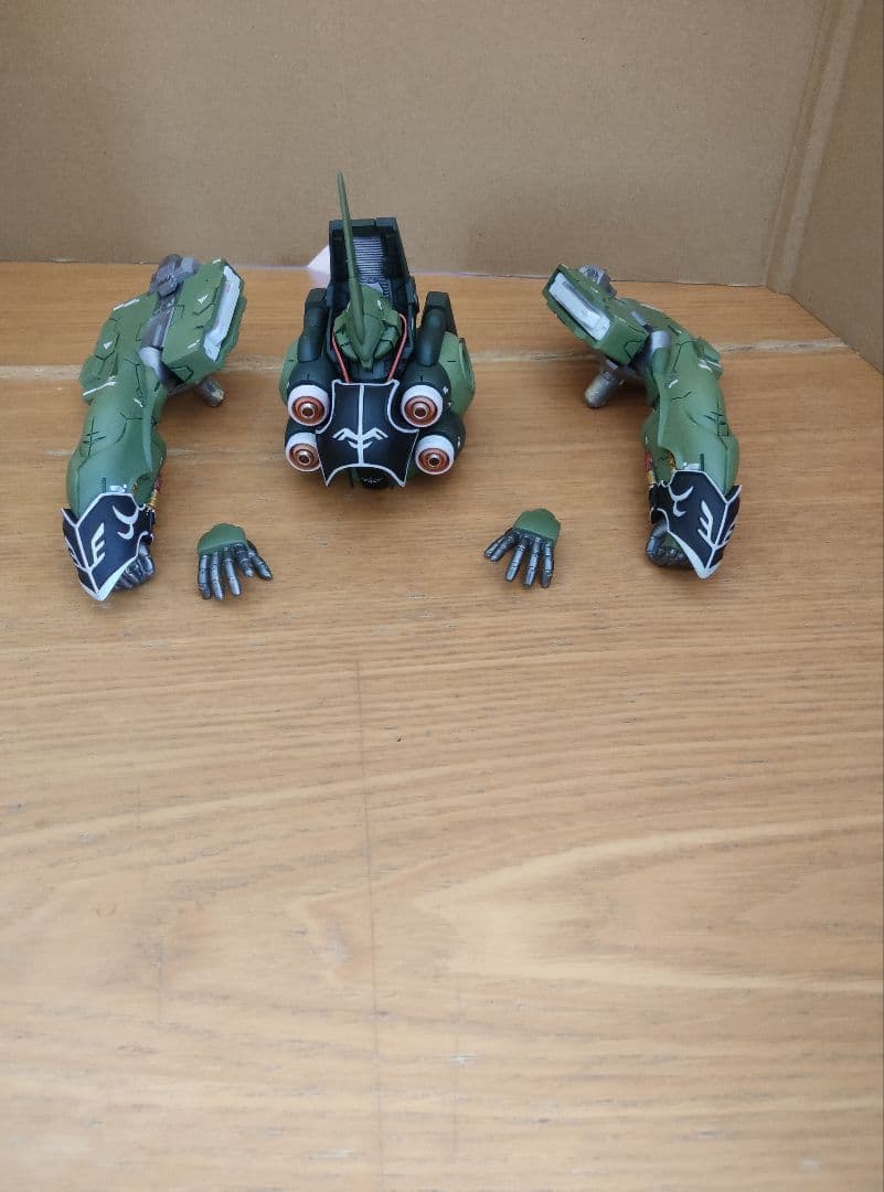 ガレージキット　1/100 NZ-666 クシャトリヤ　全塗装完成品