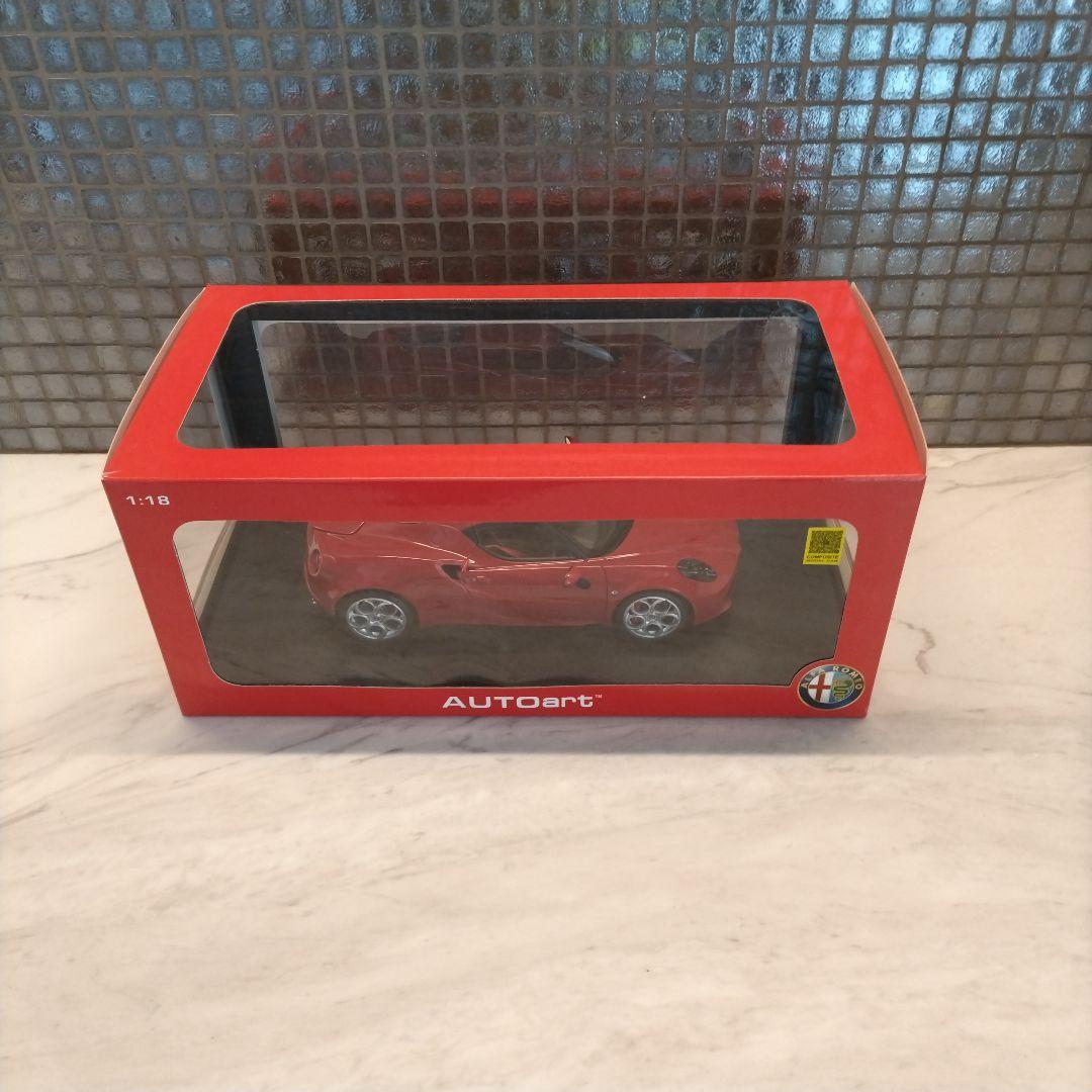 新品未使用✨️ AUTOart1/18 アルファロメオ 4c