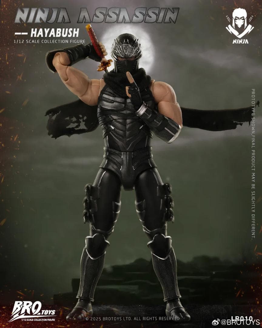 【BROTOYS】新品 正規品 忍者 アサシン LR010 フィギュア 1/12