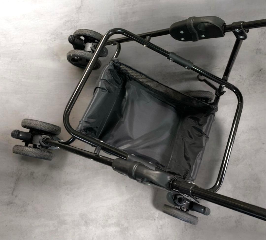 極美品　Lukang ペットカート グレー 3モード　26ソ133