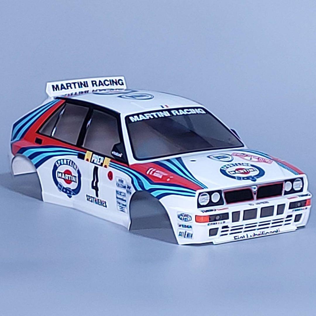 新品 送料無料 タミヤ XB ランチア ラリー ボディ＆ホイール ランチャ