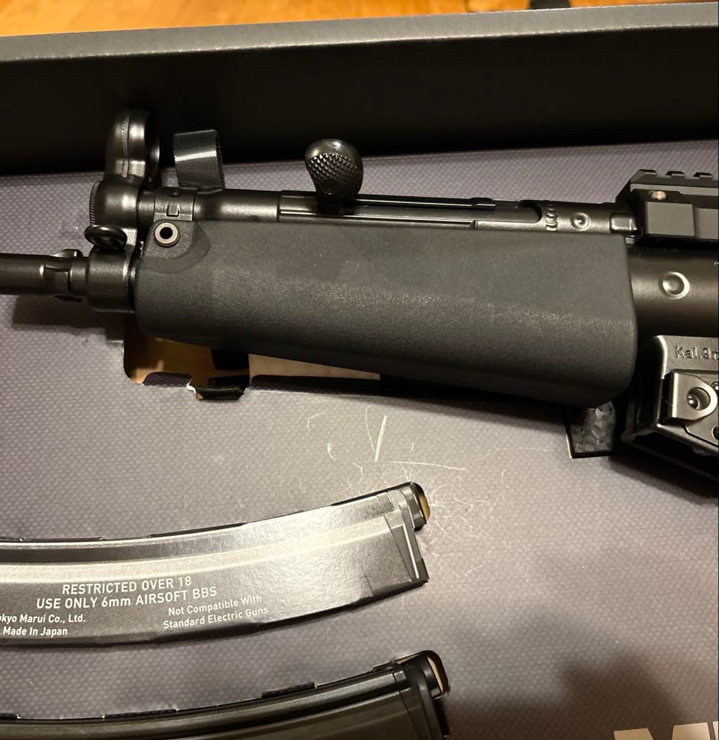 MP5A5次世代ガン マウントベース・充電コード・電池付き　未使用美品　サバゲー