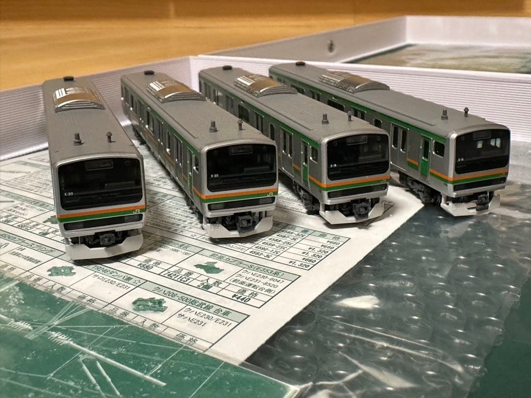 KATO E231系1000番台 東海道線(更新車)・付属編成