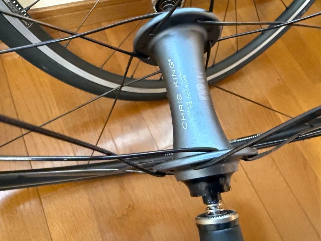 Chris KingセラミックハブDT Swiss RR411 完組ホイール