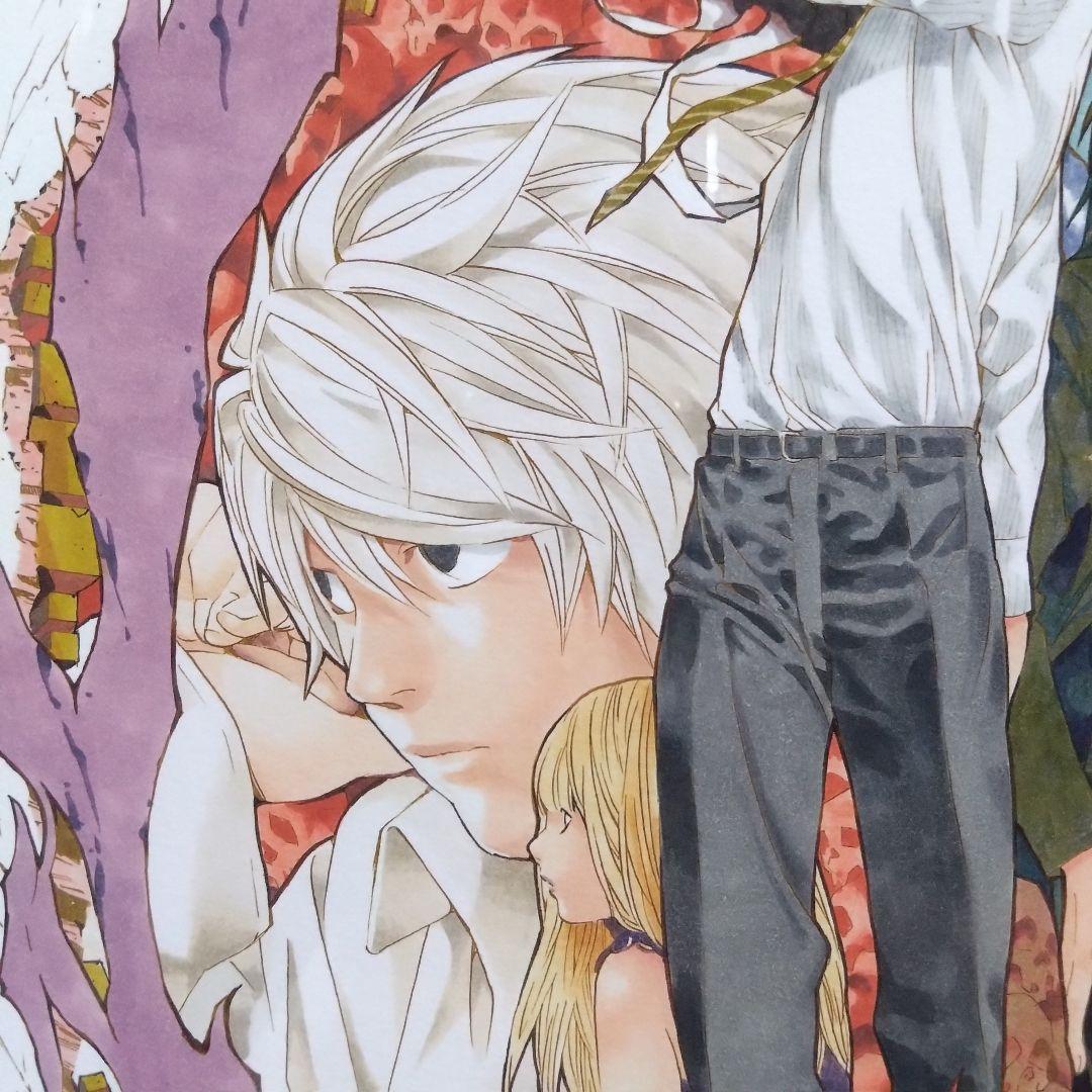 【レア】DEATH NOTE　額装高級複製原画