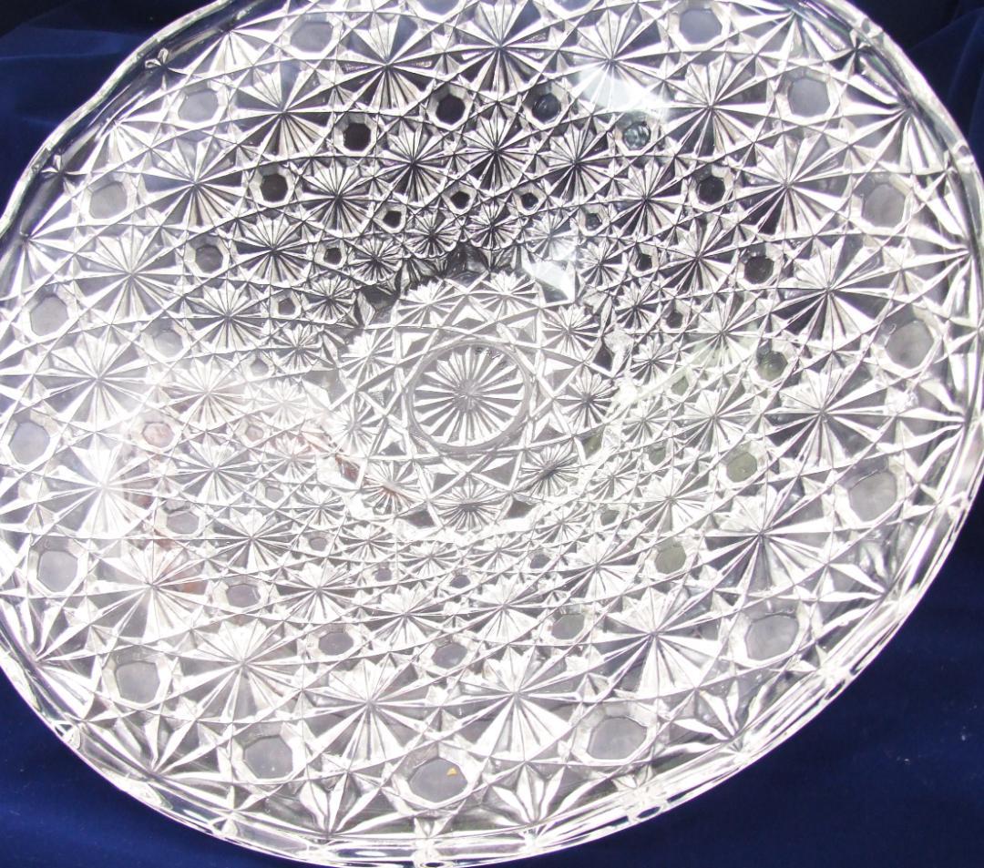 クリスタル大皿