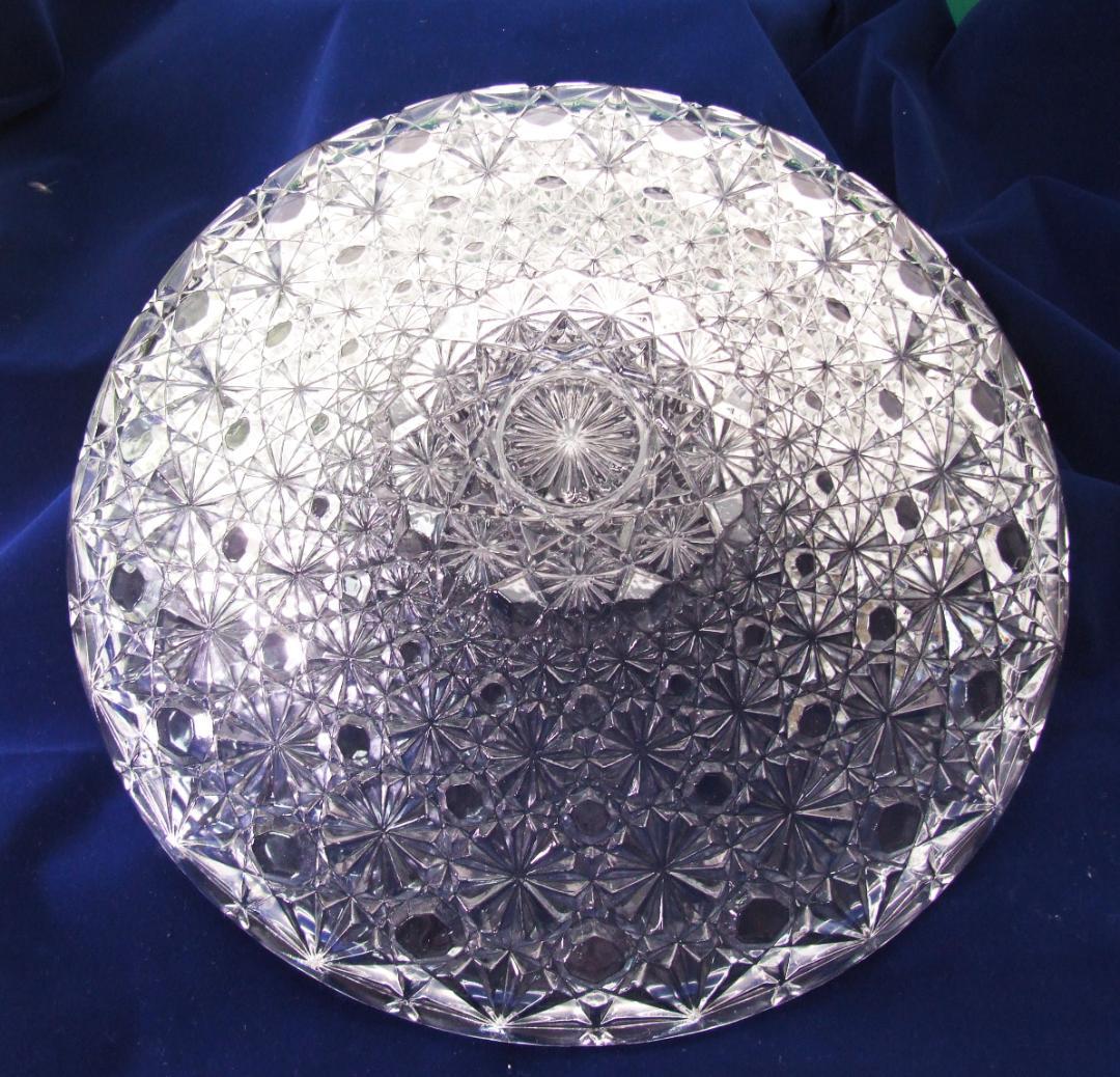 クリスタル大皿