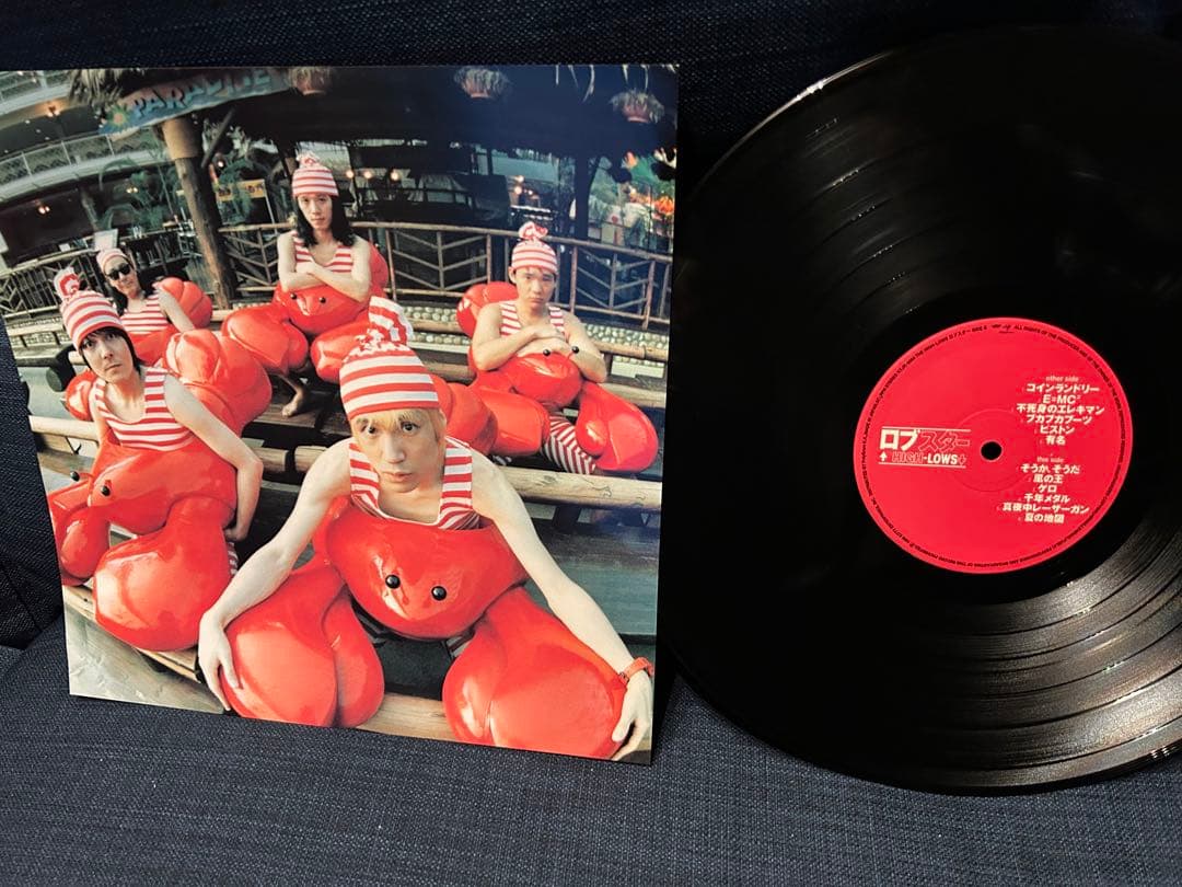 THE HIGH-LOWS LPレコード ロブスター