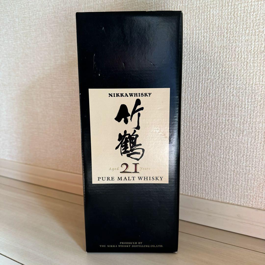 竹鶴21年　ピュアモルト　ニッカウヰスキー
