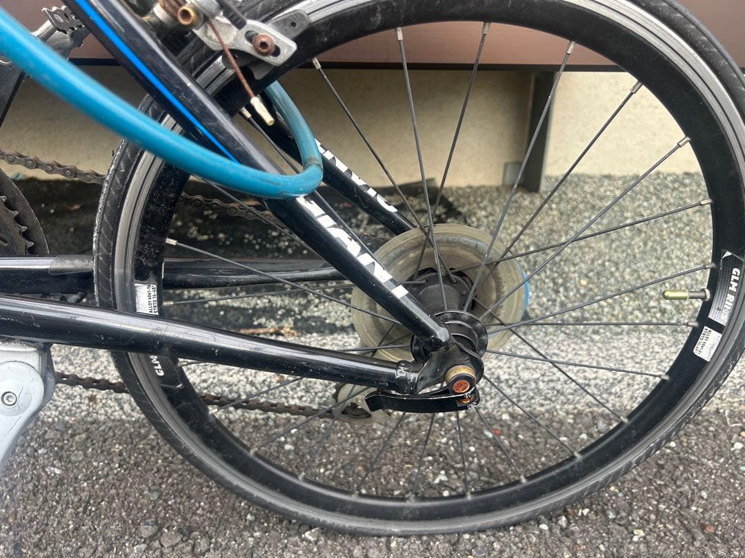 GIANT IDIOM　ミニベロ 自転車 本体 黒・青