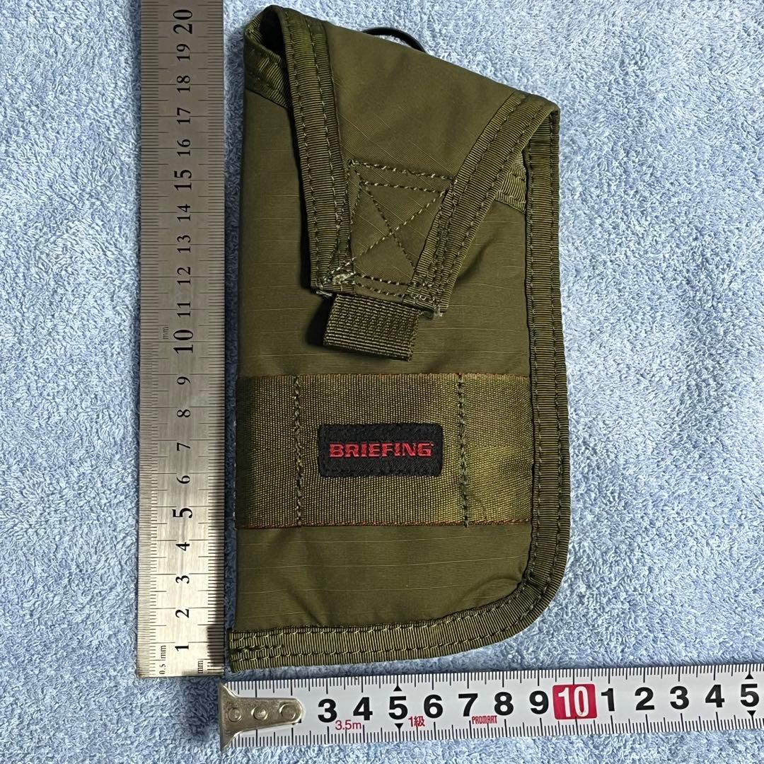 美品 BRIEFING PP-6 PLUS MW オリーブ①