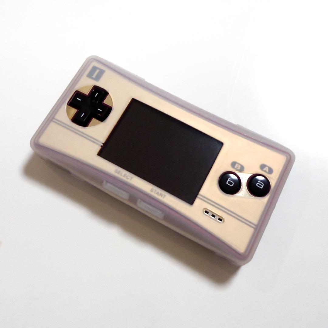 【超美品】GAME BOY micro ゲームボーイミクロ ファミコンカラー
