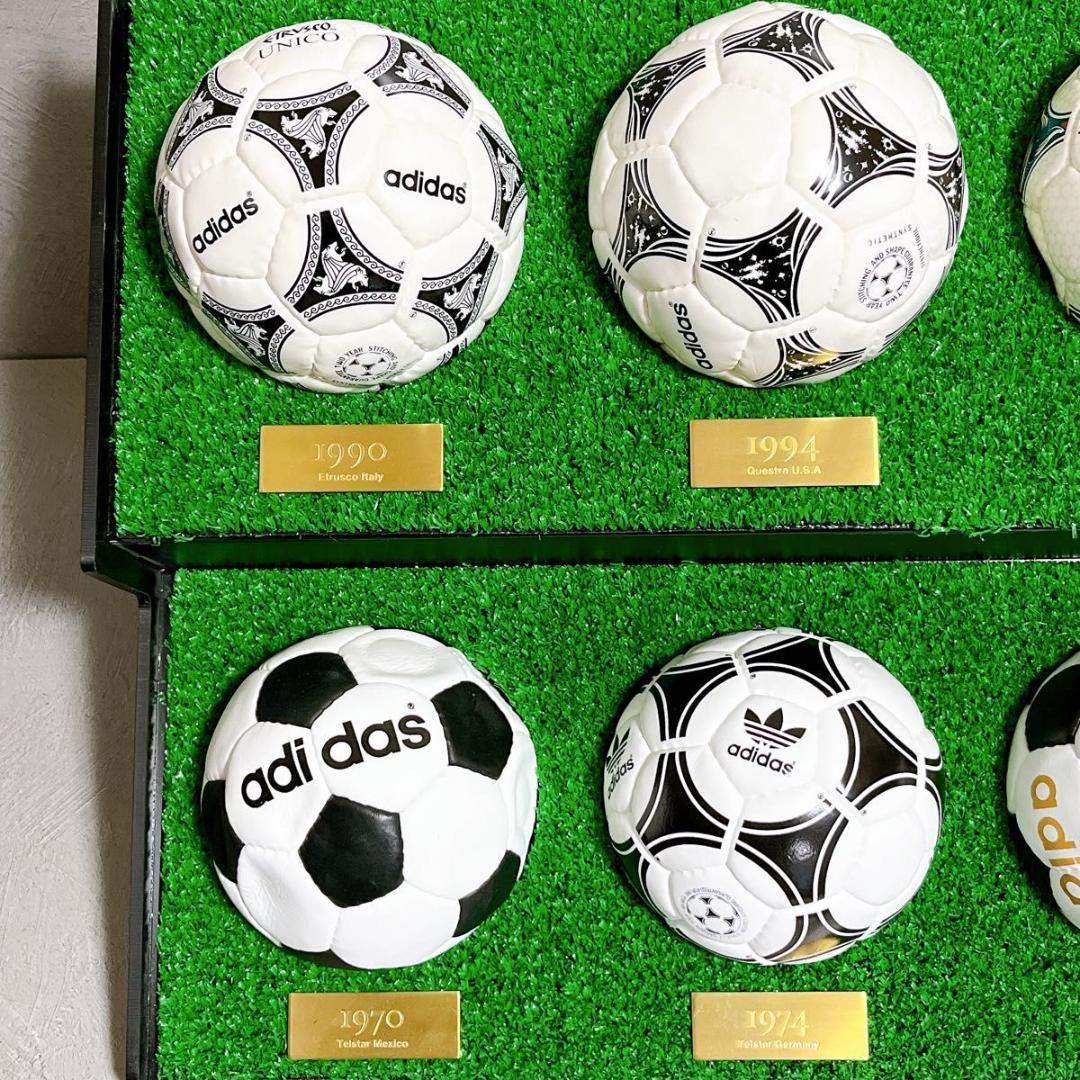 adidas ヒストリカルマッチボール 1970-2002 サッカー W杯 限定