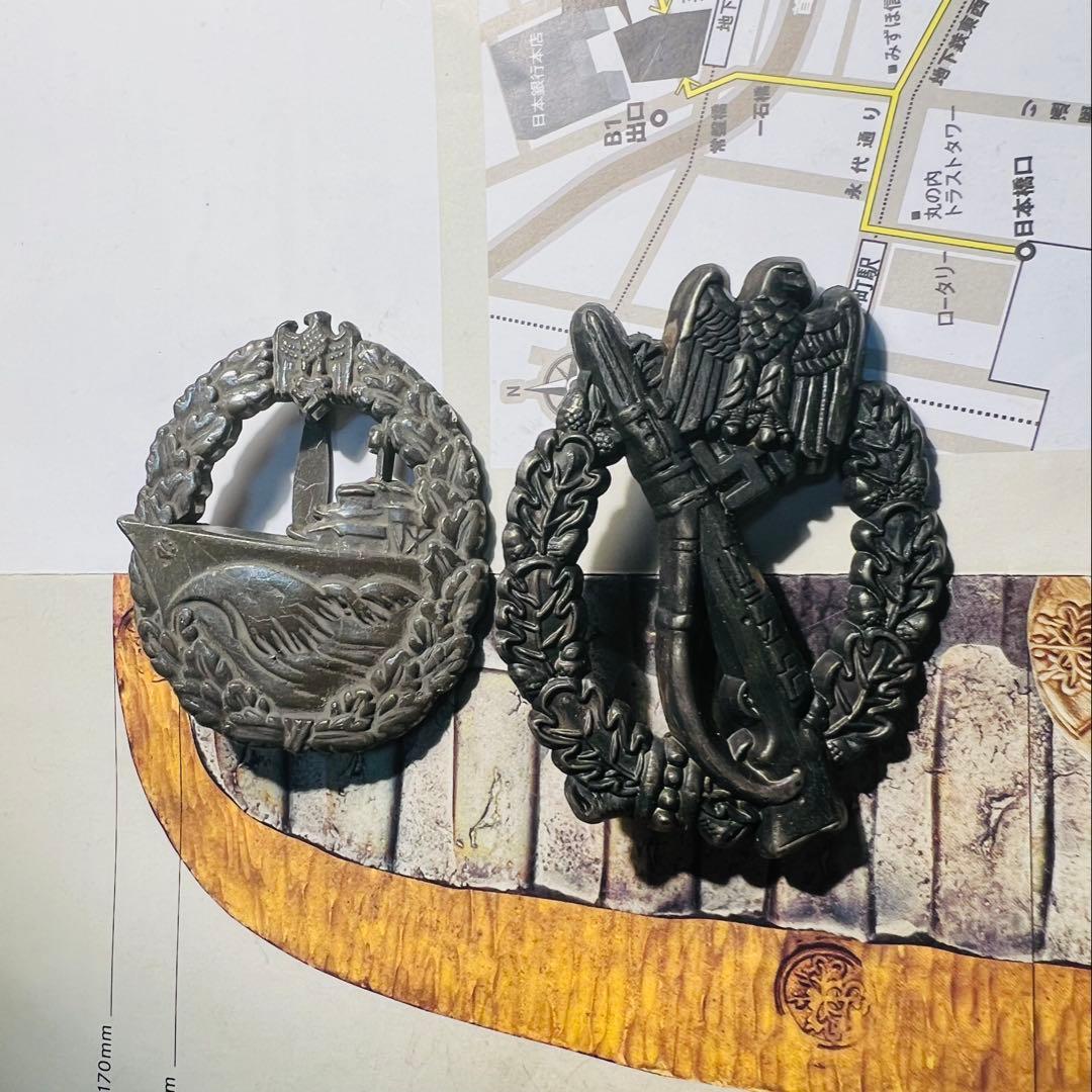 記念バッジ　ドイツ　海軍省　2点セット