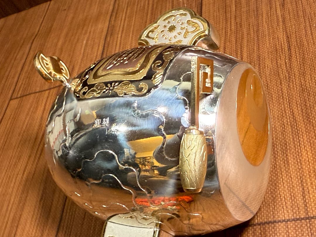 銀製刻印　小槌　銀のみの重さ255g