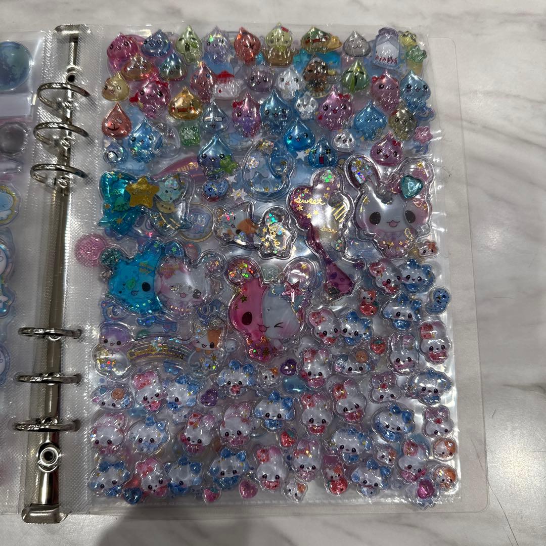 シール帳 完成品 作成済 しずくちゃん あわわちゃん ボンボンドロップ ボンドロ