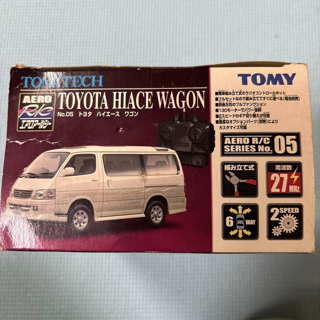 ホビーラジコン TOMITECH TOYOTA HIACE WAGON TOMY