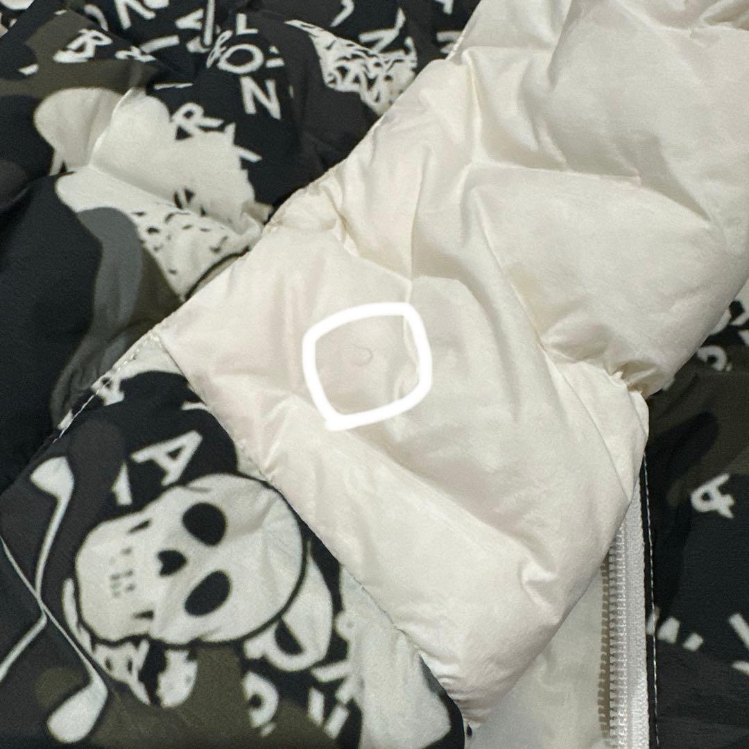 【MARK&LONA】ダウンジャケット カモフラージュジャケット　L