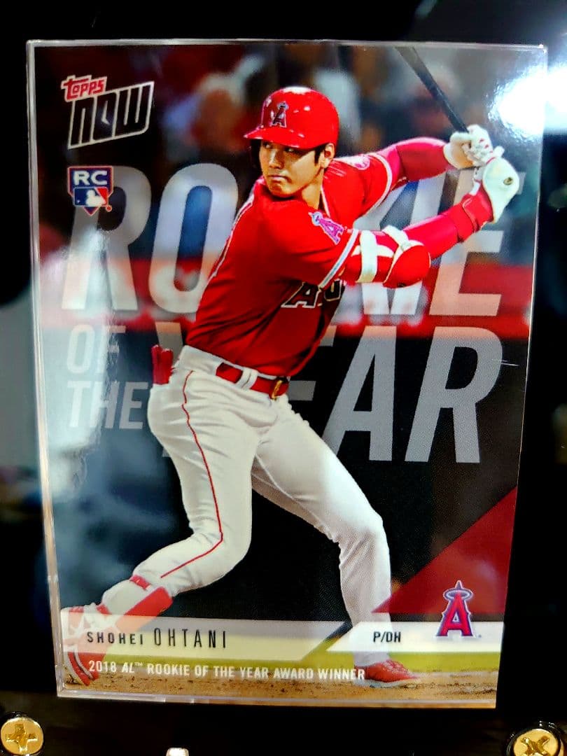 大谷翔平&アクーニャjr. topps now 2018年新人王 rookie