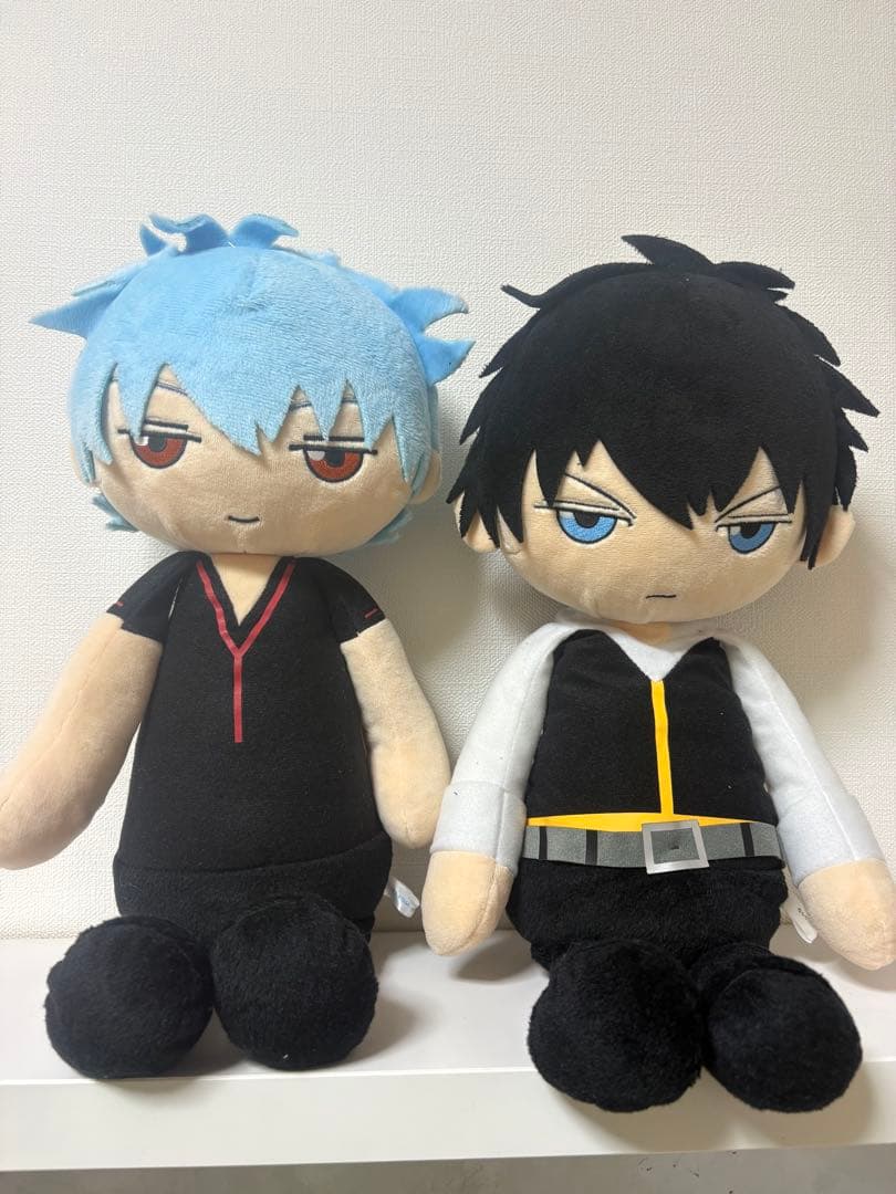 着ぐるみくったりクッション 銀魂 銀時 土方