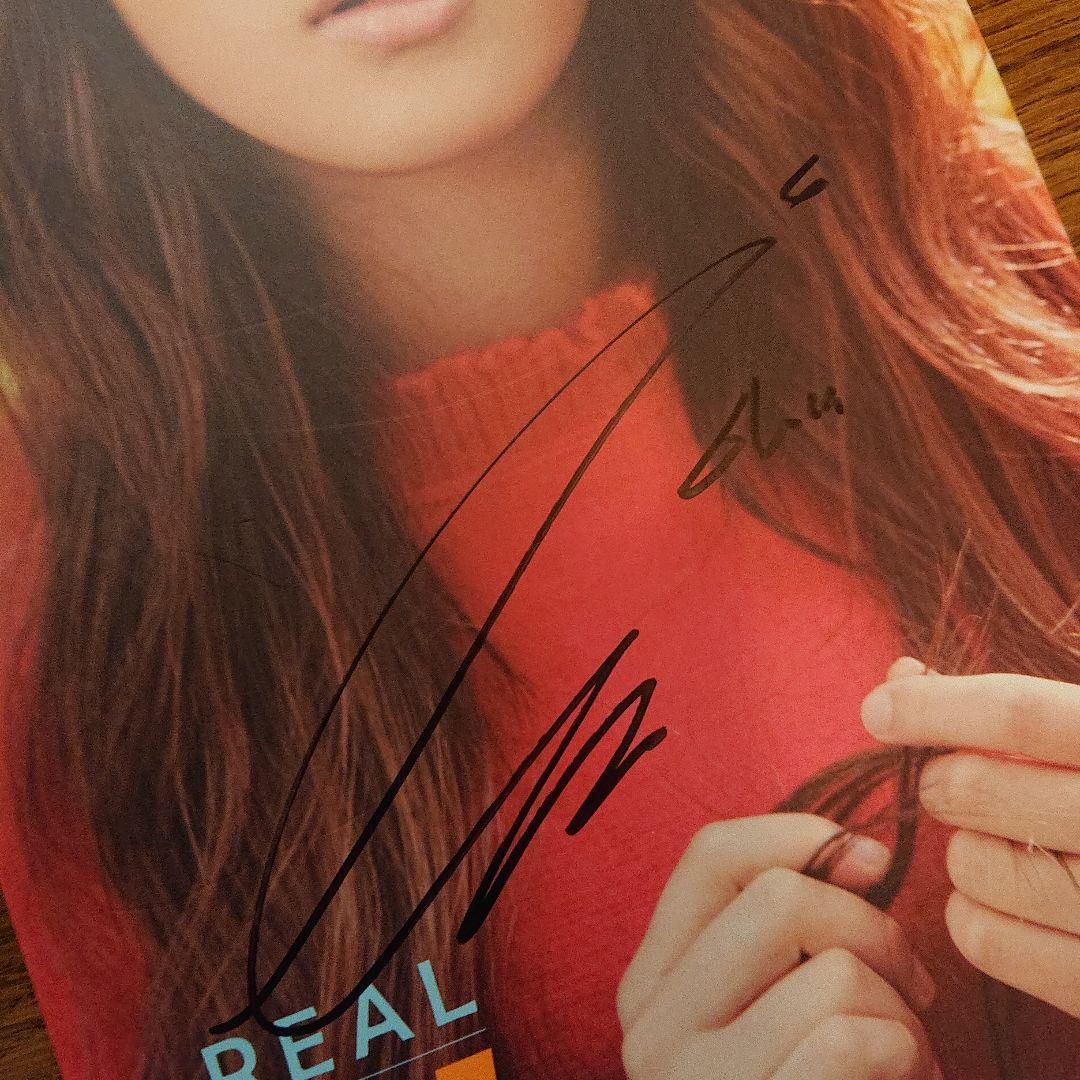【直筆サイン入り】 REAL IU 韓国盤CD