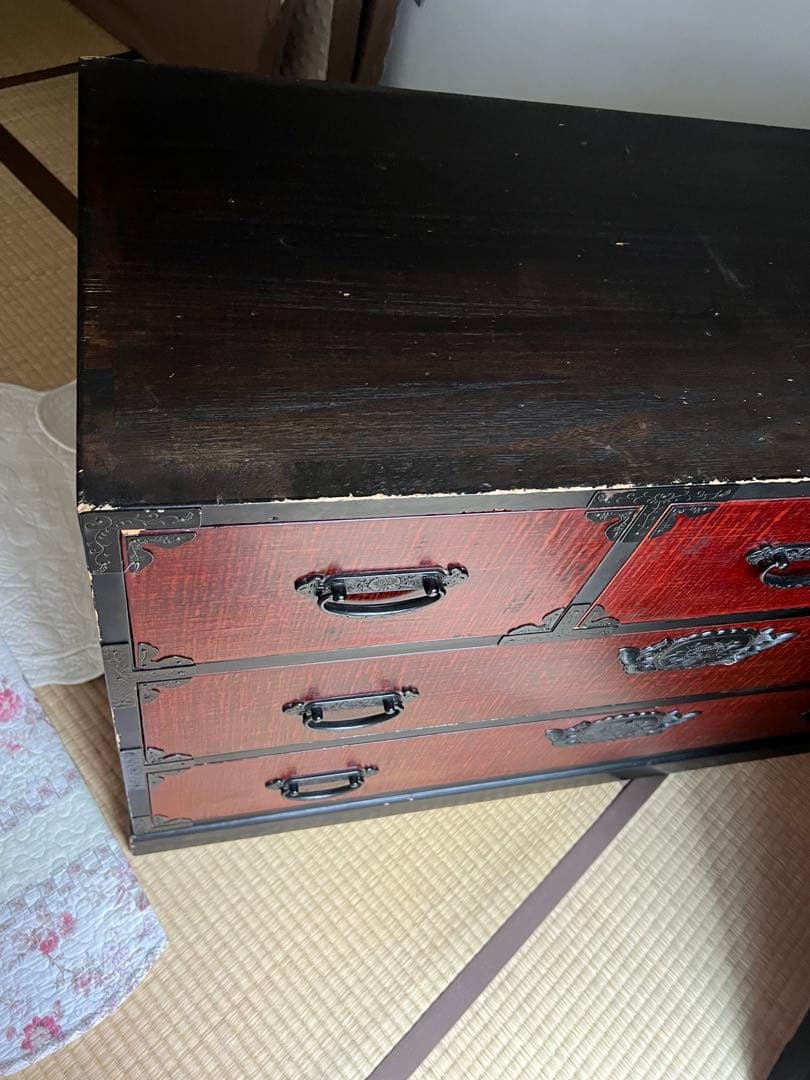 アンティーク　仙台箪笥　桐箪笥