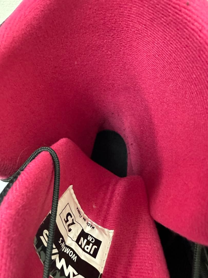 CANVAS 女性用スノーボードブーツ BOAブラック/ピンク 25.0cm