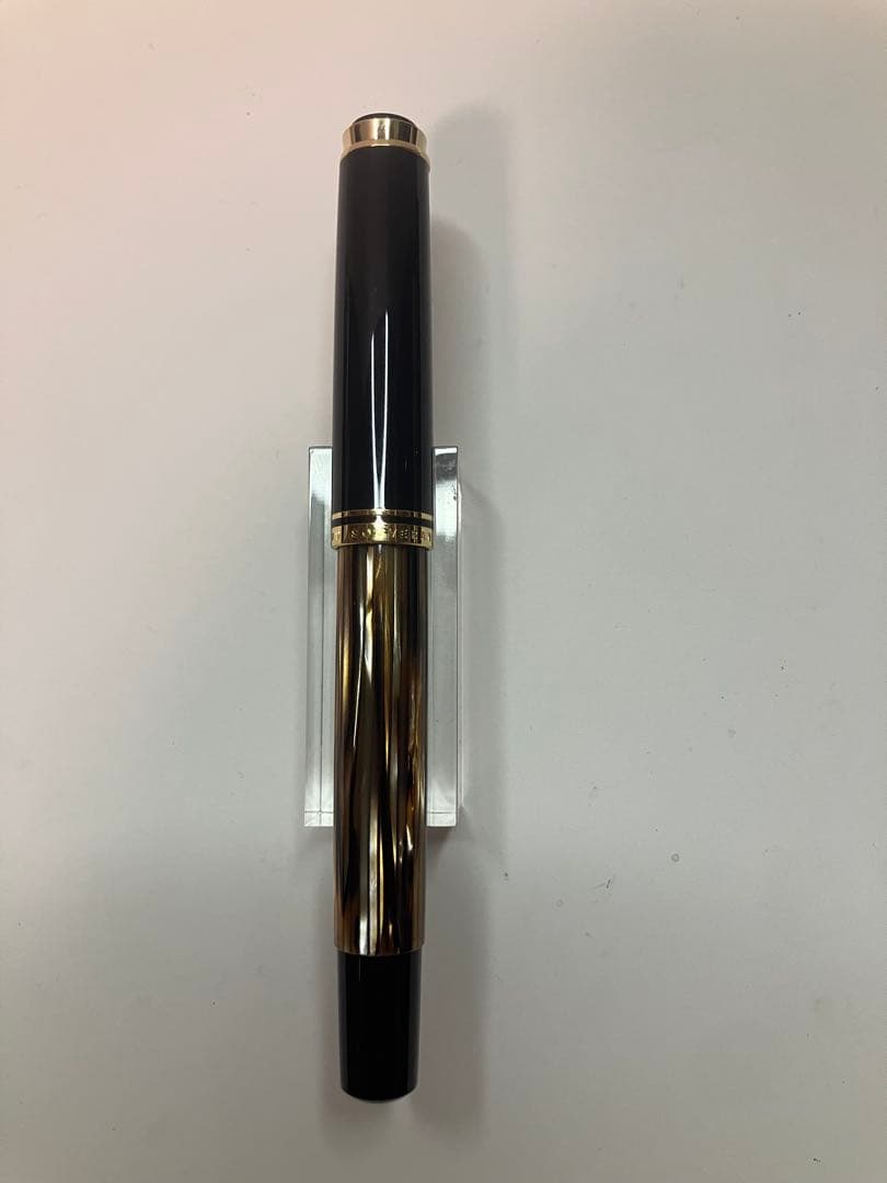 Pelikan M400SE brown-stripes F-nib 茶縞 細字