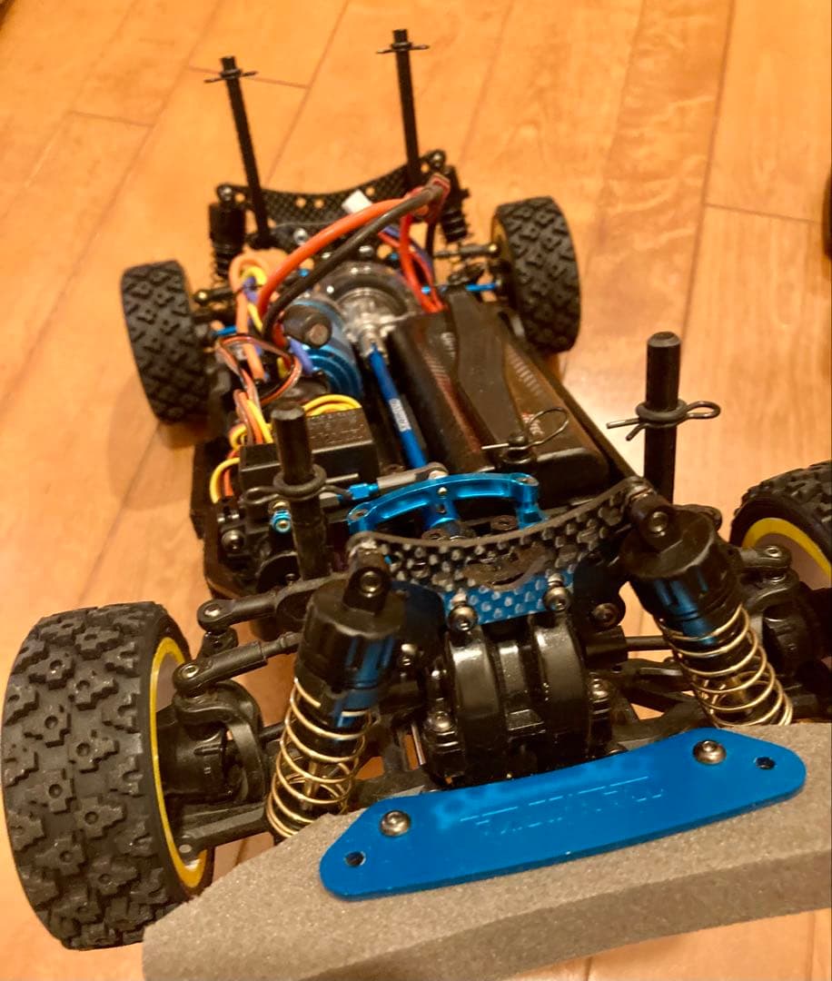 TT02 type-S足/未舗装OK高ストローク仕様 スリッパー装備インプレッサ