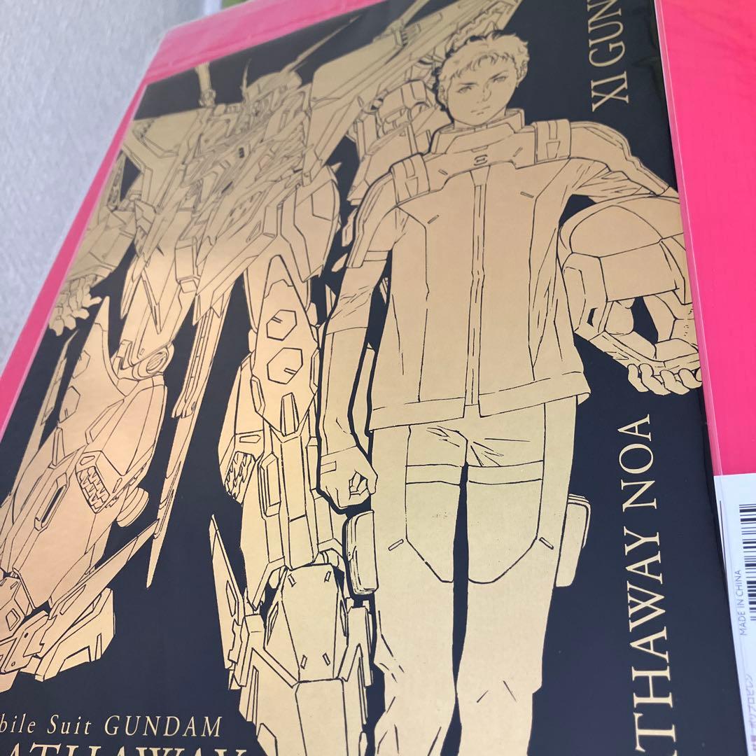 \"閃光のハサウェイ\"A3箔押しポスター2枚　公開1周目カード　EXPOシール