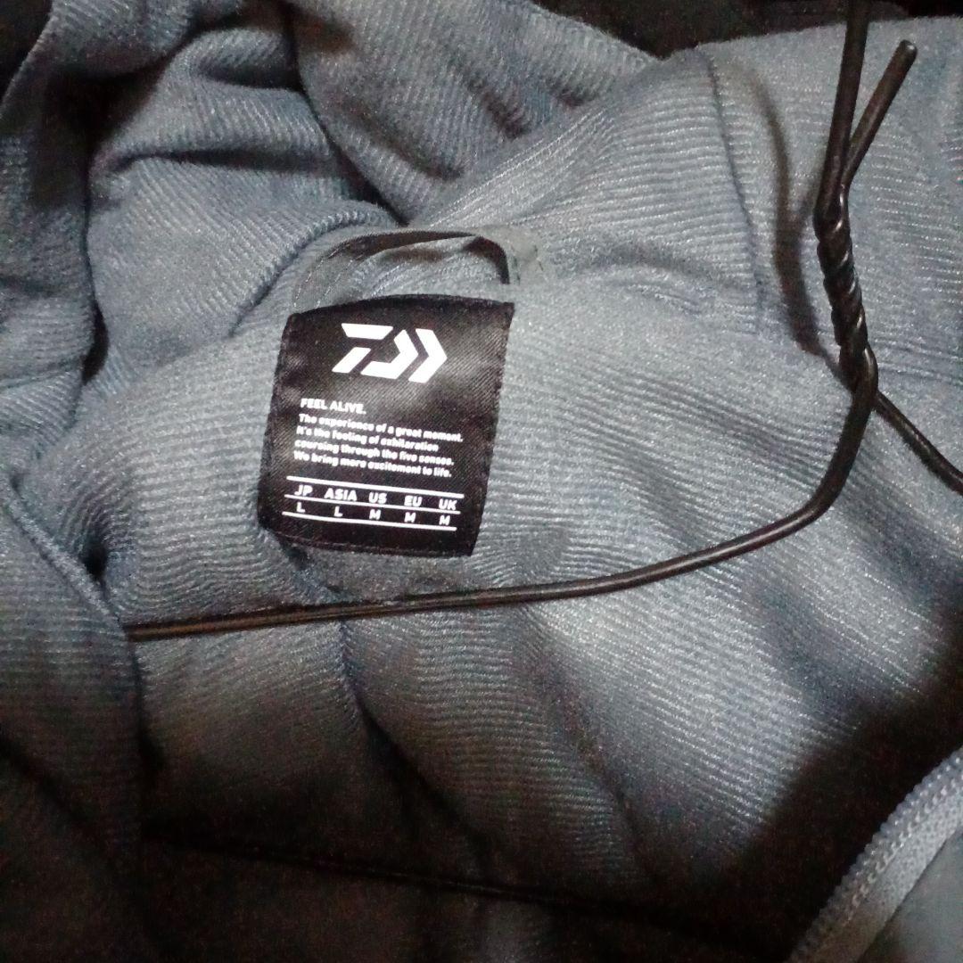 Daiwa フィッシングジャケット Lサイズ グレー/ブラック