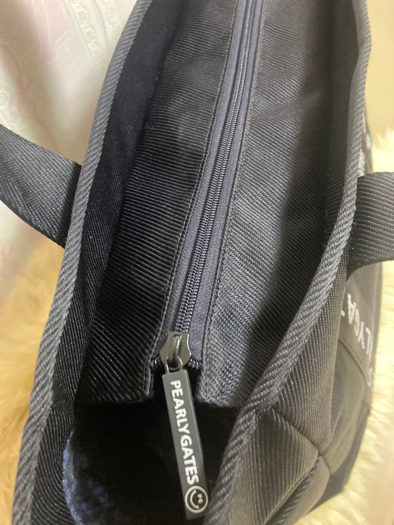 【美品】PEARLY GATES パーリーゲイツロッカーバッグ 大型 ネイビー