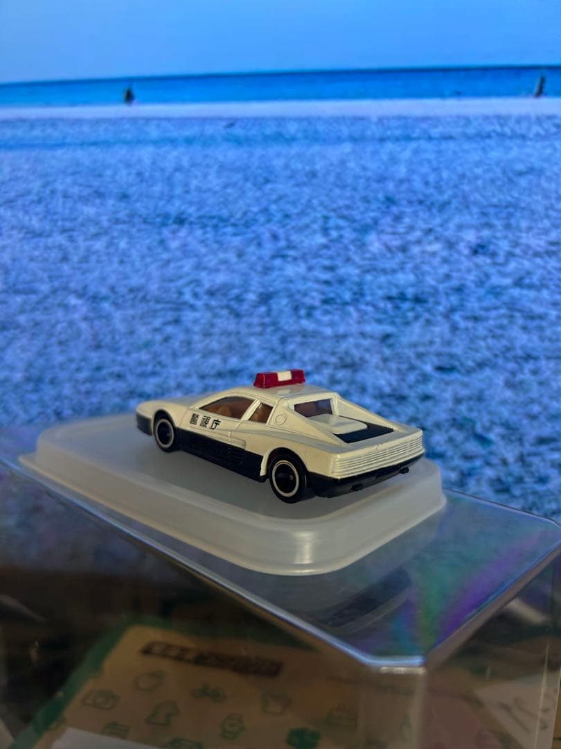 トミカ　フェラーリテスタロッサパトカーused